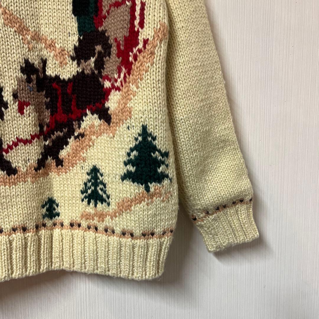 Pearl Diver カウチン アラスカ 犬ぞり ホワイト 裏地付 タロン