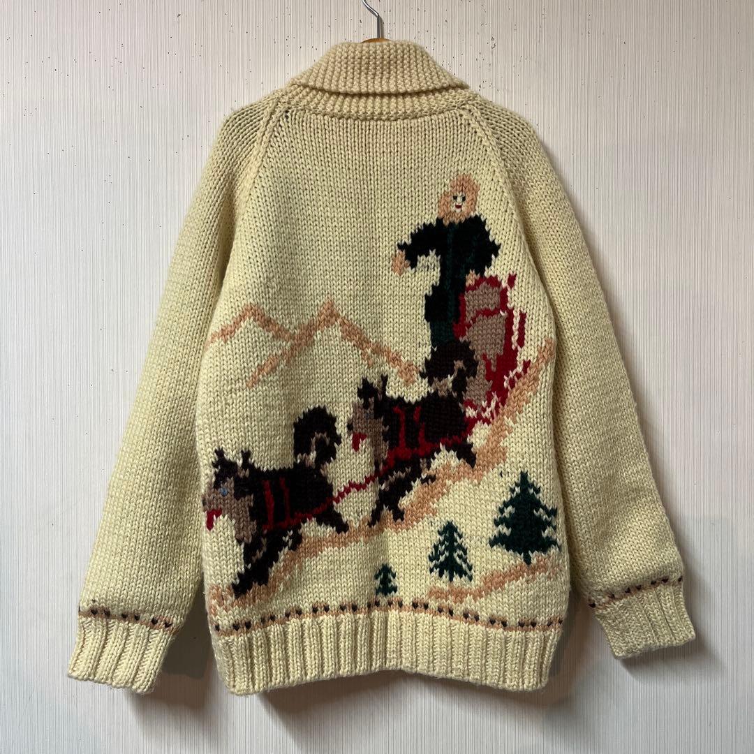 Pearl Diver カウチン アラスカ 犬ぞり ホワイト 裏地付 タロン