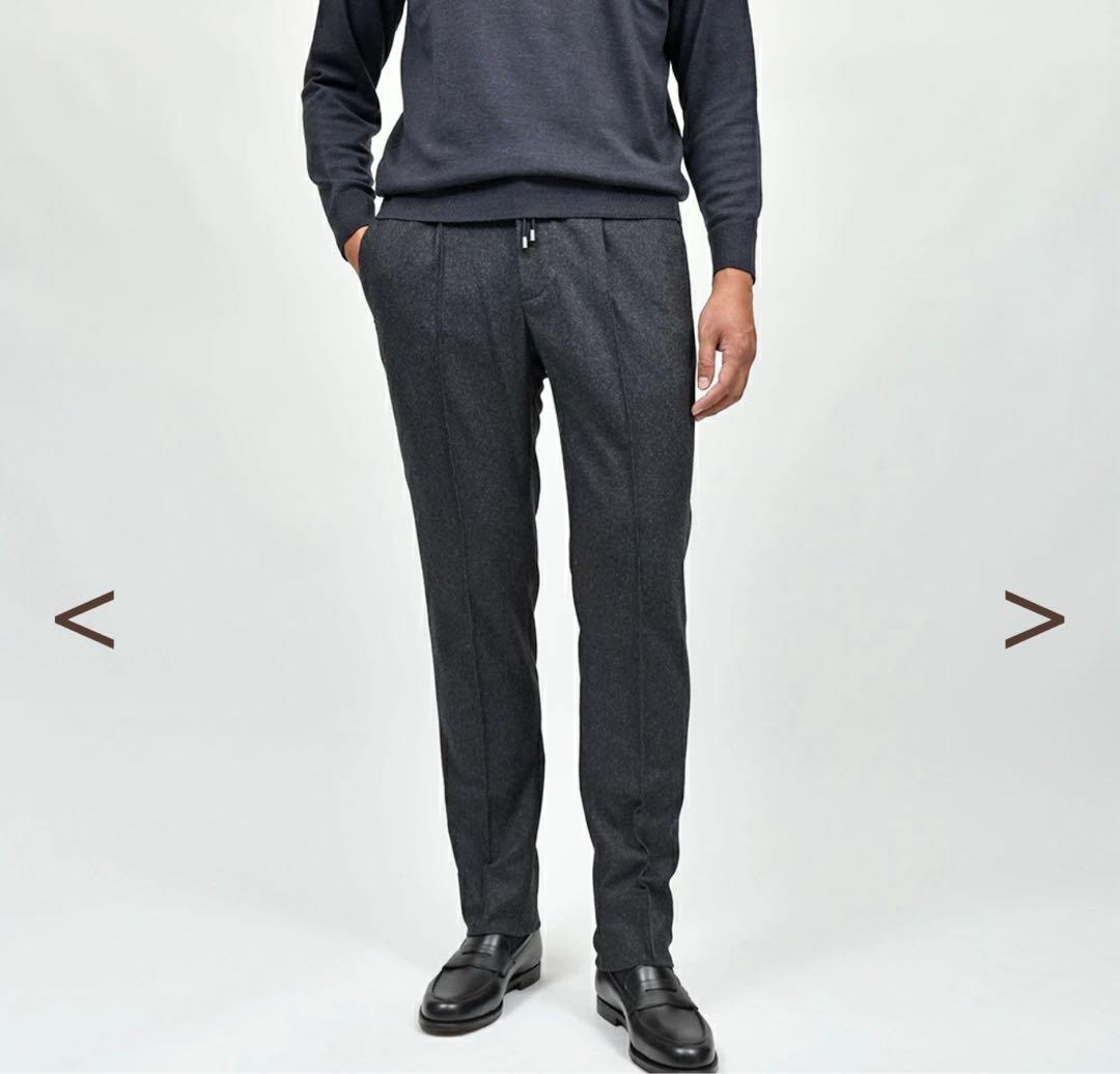 ring別注MASACCIO ライトフランネル チャコールグレー