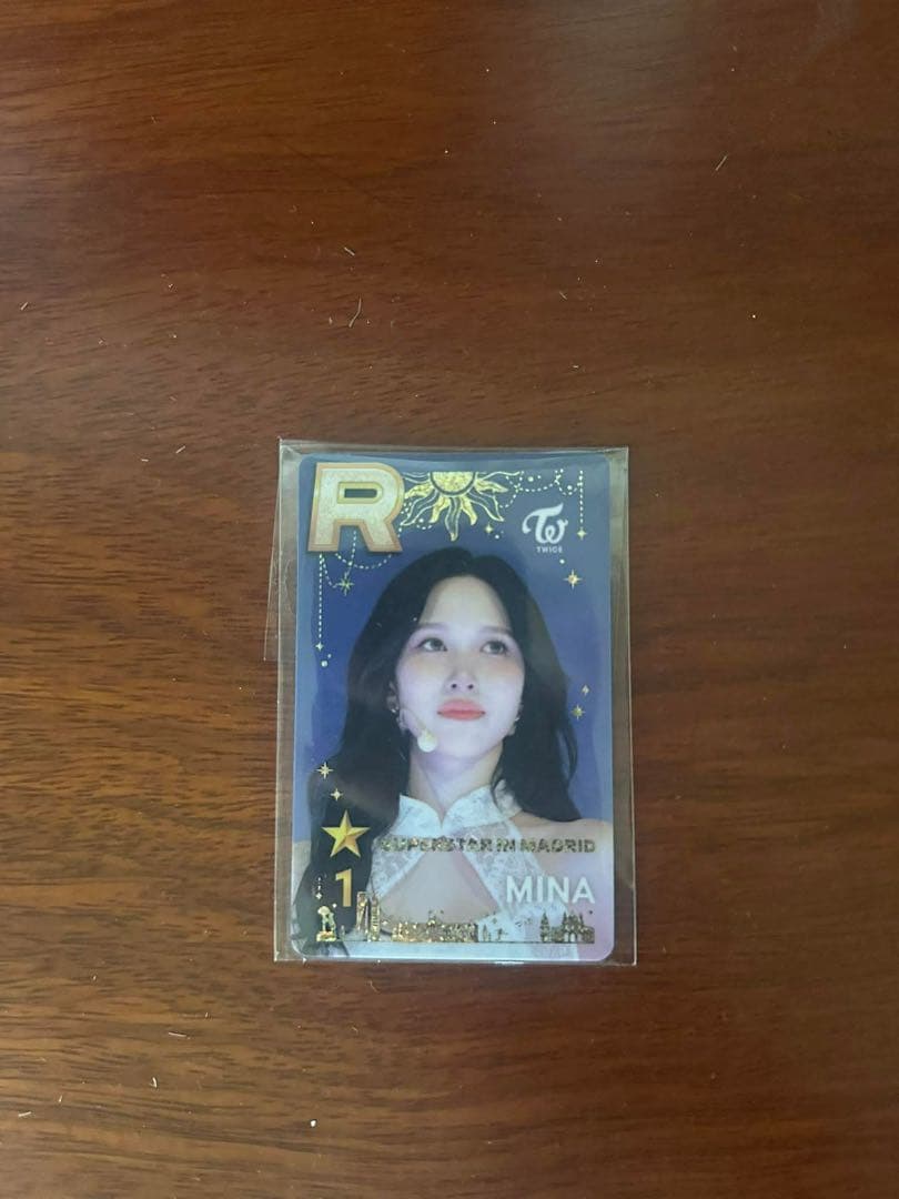 TWICE SSJYP ミナ マドリード トレカ リアルカード