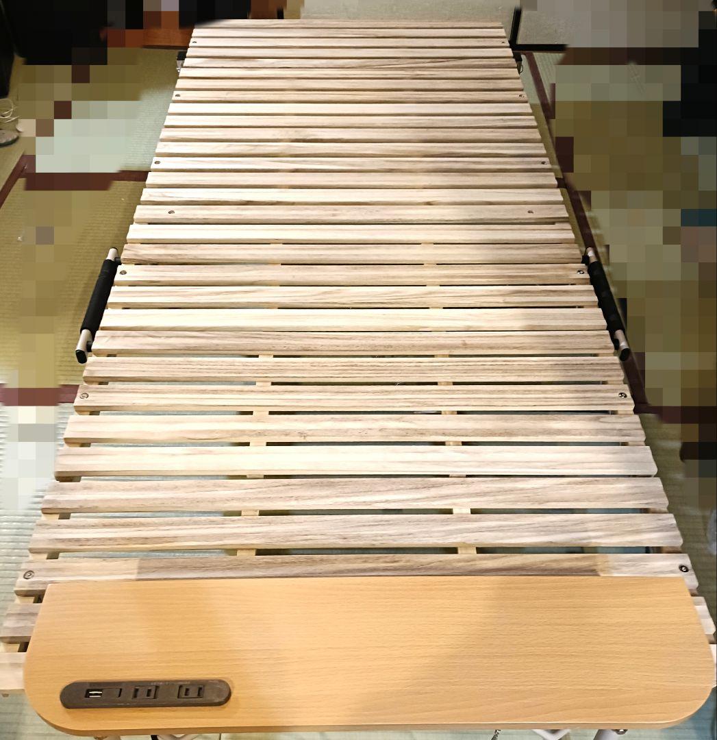 【インテリアオフィスワン】IZB-014 木製すのこ 折りたたみベッド