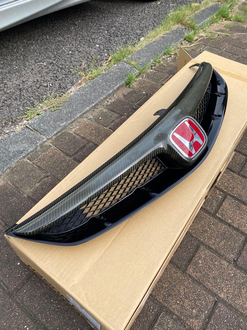 ホンダ カーボンファイバー フロントグリル