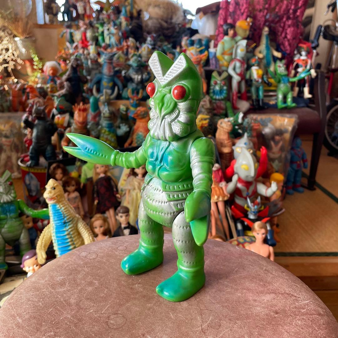 当時物　美品　バルタン星人　スタンダードサイズ　ブルマーク(1969年)発売