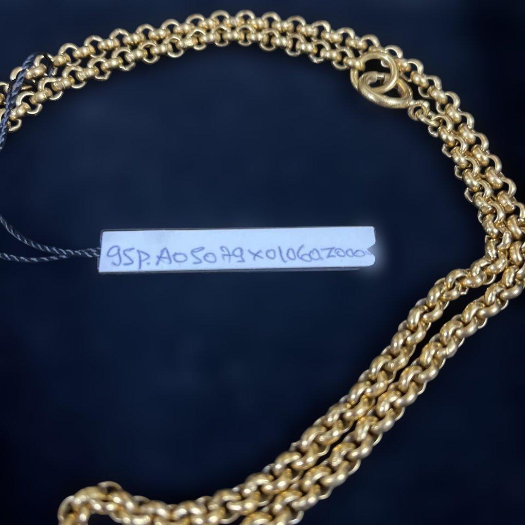 CHANEL ゴールドメッキココマーククローバーネックレス