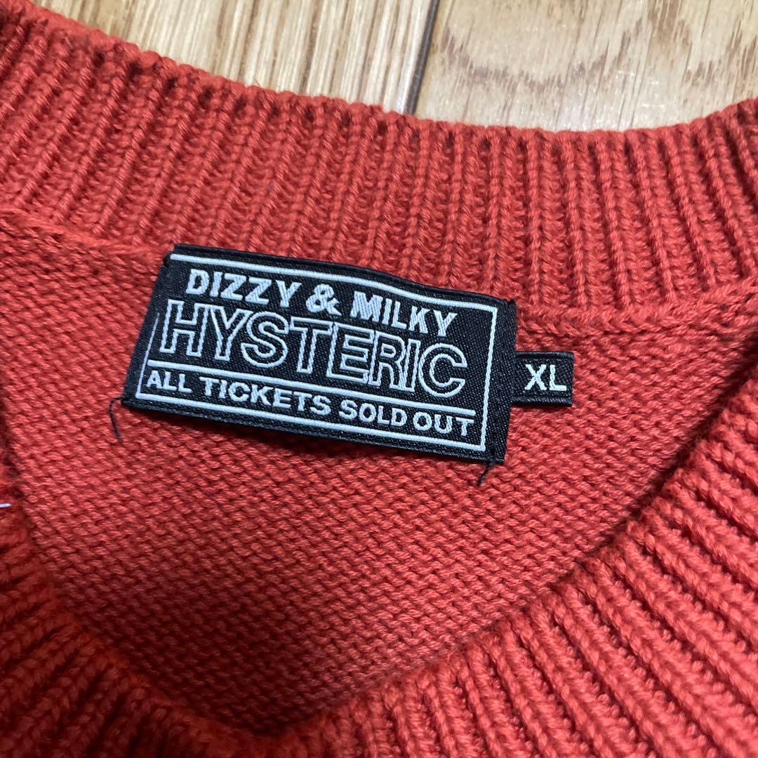 hysteric glamour ヒステリックグラマー　ニット　セーター　XL