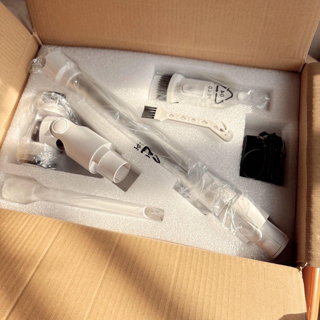 掃除機 コードレス ブラシレスモーター 大容量バッテリー 自立式 低騒音