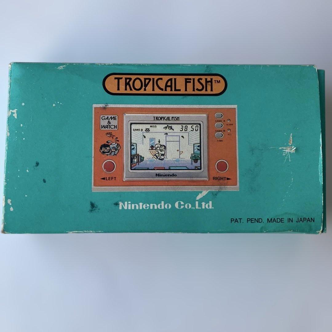 その他 1985 Nintendo Tropical Fish Game &Watch