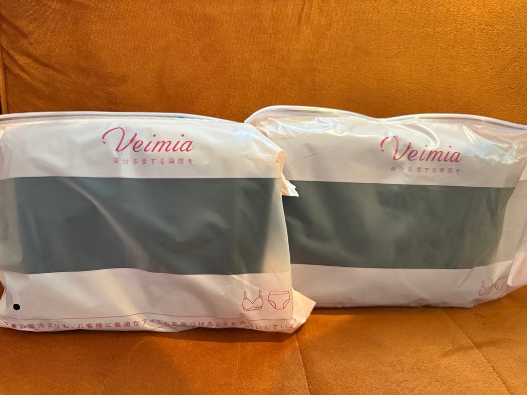 Veimiaハイウエスト 裏起毛フレアレギンス Ｍロング丈 2枚セット新品未使用