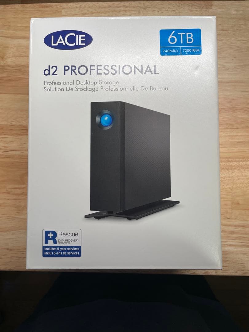 LaCie HDD 外付けハードディスク 6TB d2 Professional