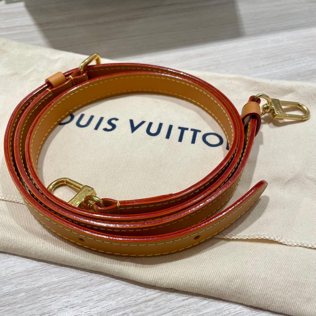 LOUIS VUITTON ルイヴィトン　ヌメ革 ショルダーストラップ　美品