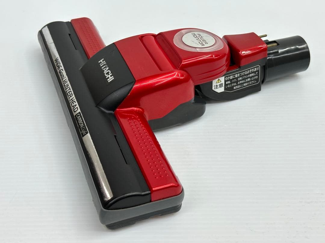 美品　動作保証　日立掃除機　ヘッド　パワーブラシ　D-AP34 中古　赤　レッド