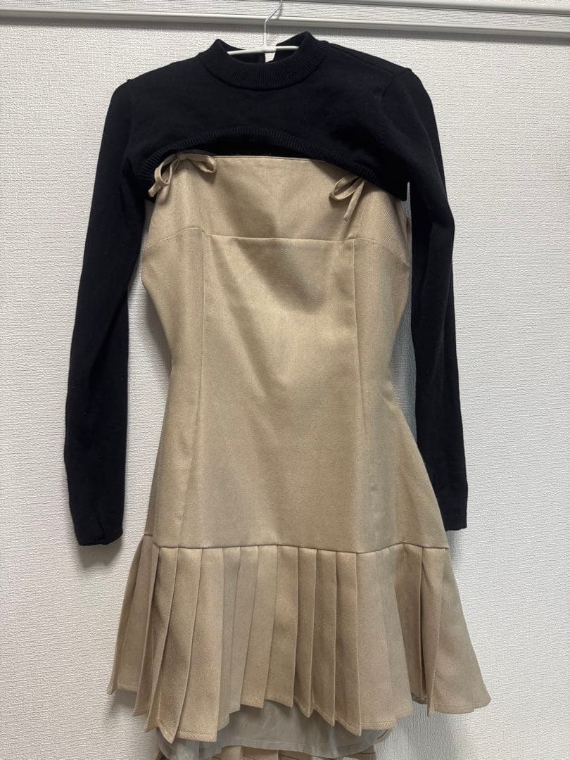 andmary Karen knit set mini dress アンドマリー