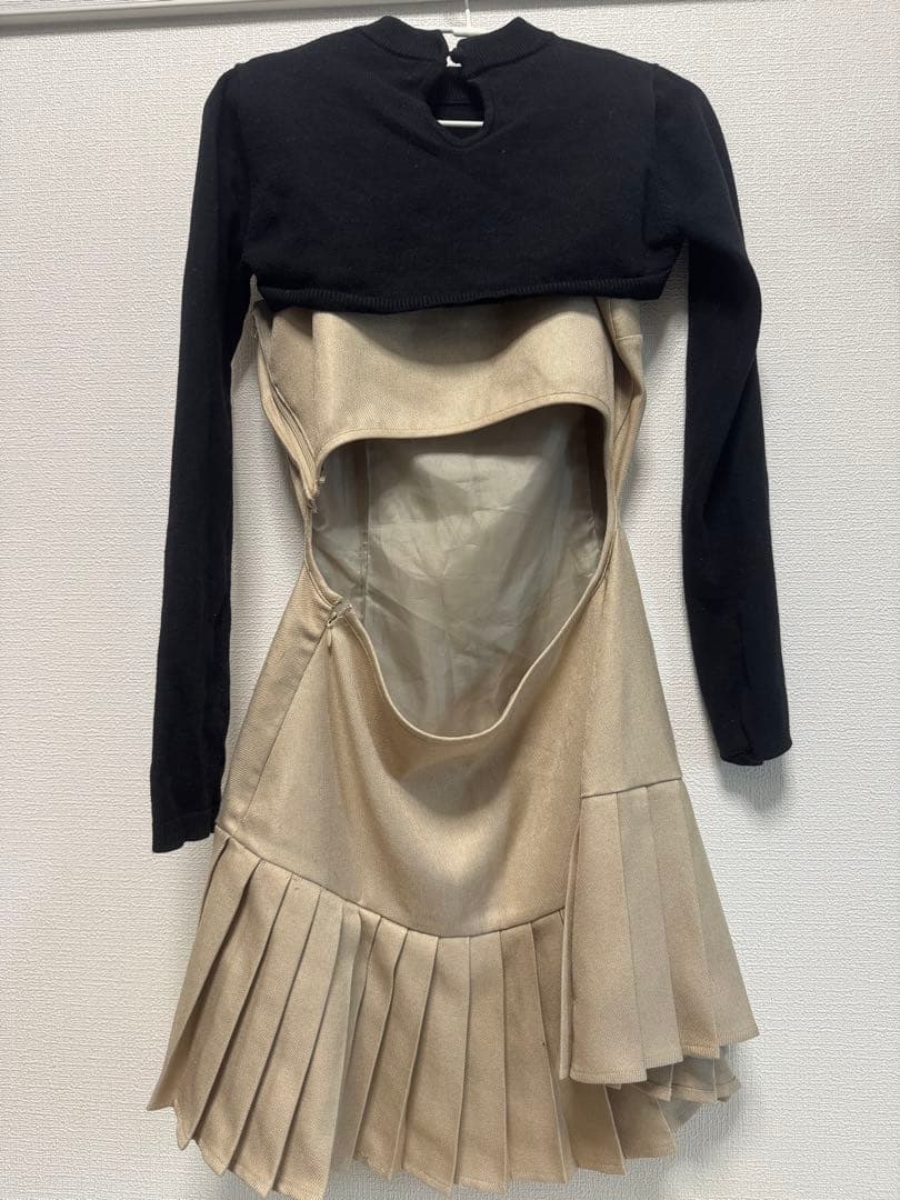 andmary Karen knit set mini dress アンドマリー