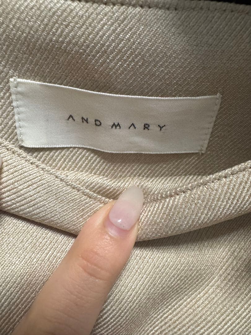 andmary Karen knit set mini dress アンドマリー