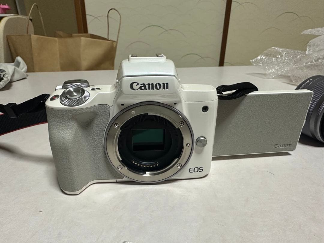 canonEOSkissM 本体レンズ2本付き