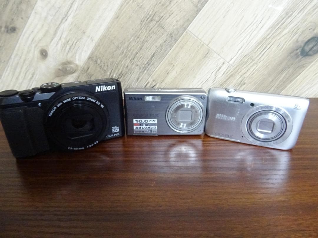 阪018 ニコン COOLPIX 3点 まとめ売り A900 A300 S550