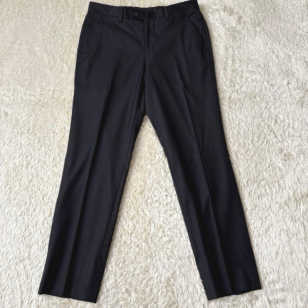 ポールスミス ロロピアーナ生地 スーツ セットアップ ポケット花柄 裏地パープル