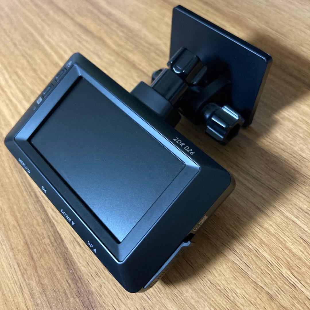 【セール】ZDR026 コムテック ドライブレコーダー（フロント＆リア）