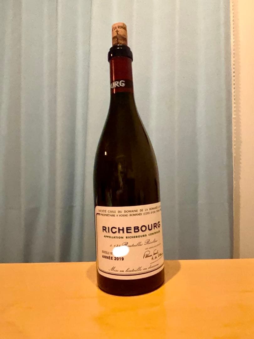 カール　DRC RICHEBOURG 2019 空瓶　値下げ交渉可能