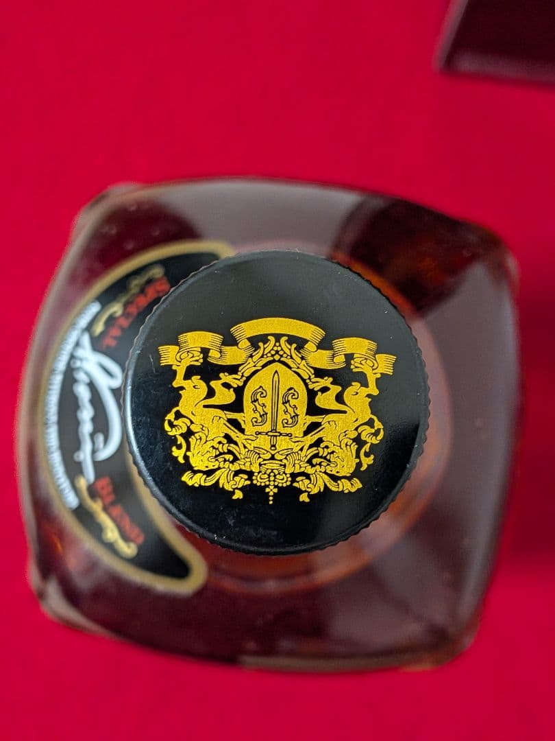 終売品 激レア‼️サントリーウイスキー 角 黒ラベル 43度 700ml 箱付き