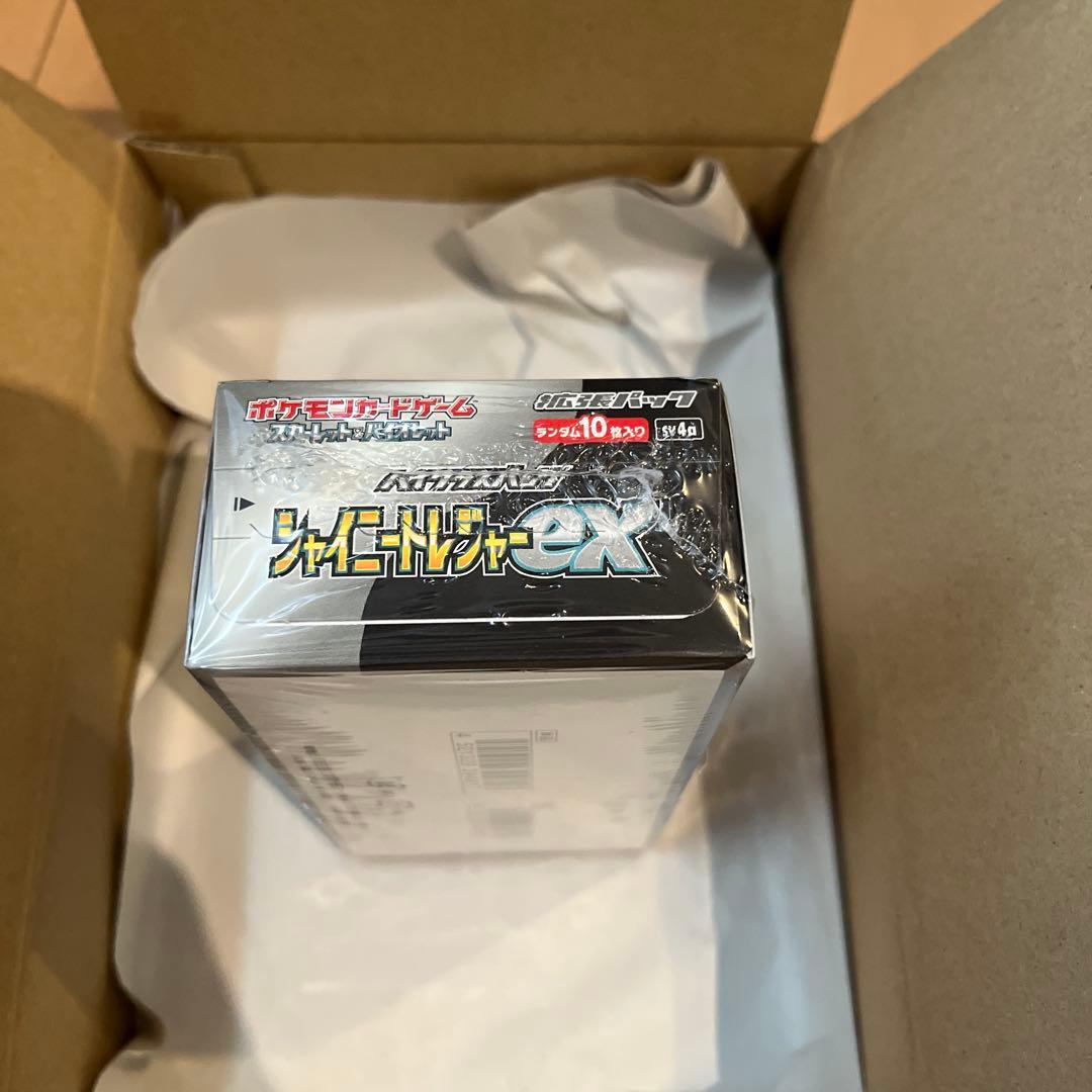 【ポケセン産】ポケカシャイニートレジャーex BOX 未開封　シュリンク付き