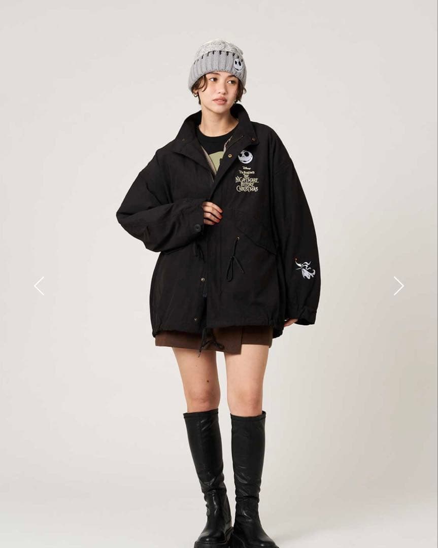 ナイトメアー　ショートモッズコート　3WAY仕様アウター