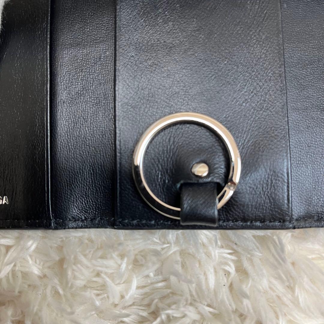 バレンシアガ　BALENCIAGA キーケース　6連フック　ドット　水玉　レザー