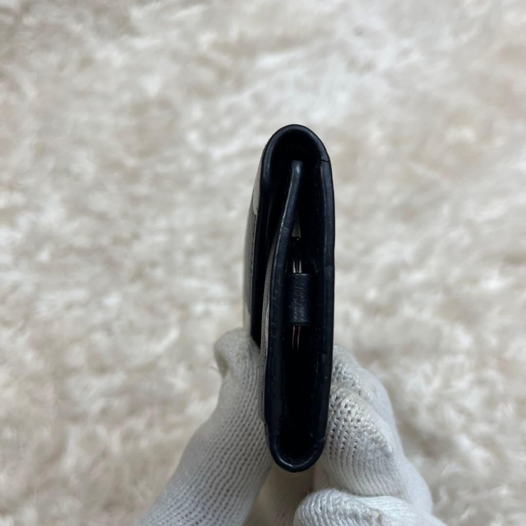 バレンシアガ　BALENCIAGA キーケース　6連フック　ドット　水玉　レザー