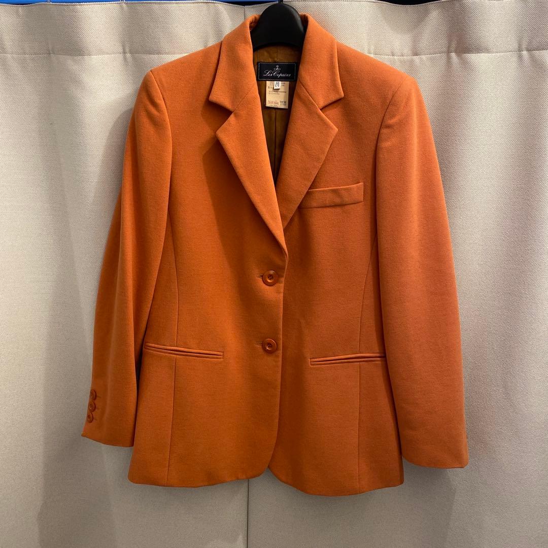 イタリア製 Les Copains レ コパン ロロピアーナ生地のジャケット