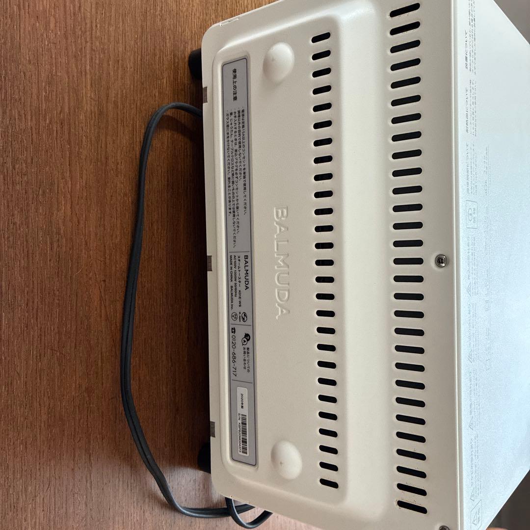 バリュミューダ　トースター　ホワイト　K01E