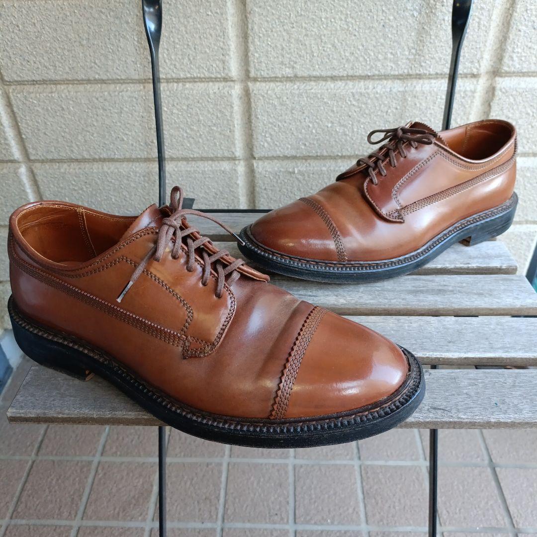 【 Alden 】ATOM CapToe ウイスキー コードヴァン US8D