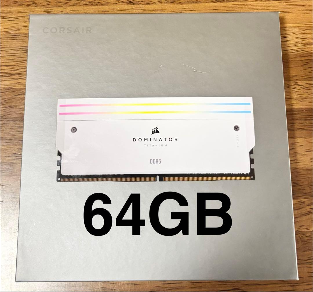 メモリー CORSAIR DOMINATOR DDR5 64GB (2x32GB)