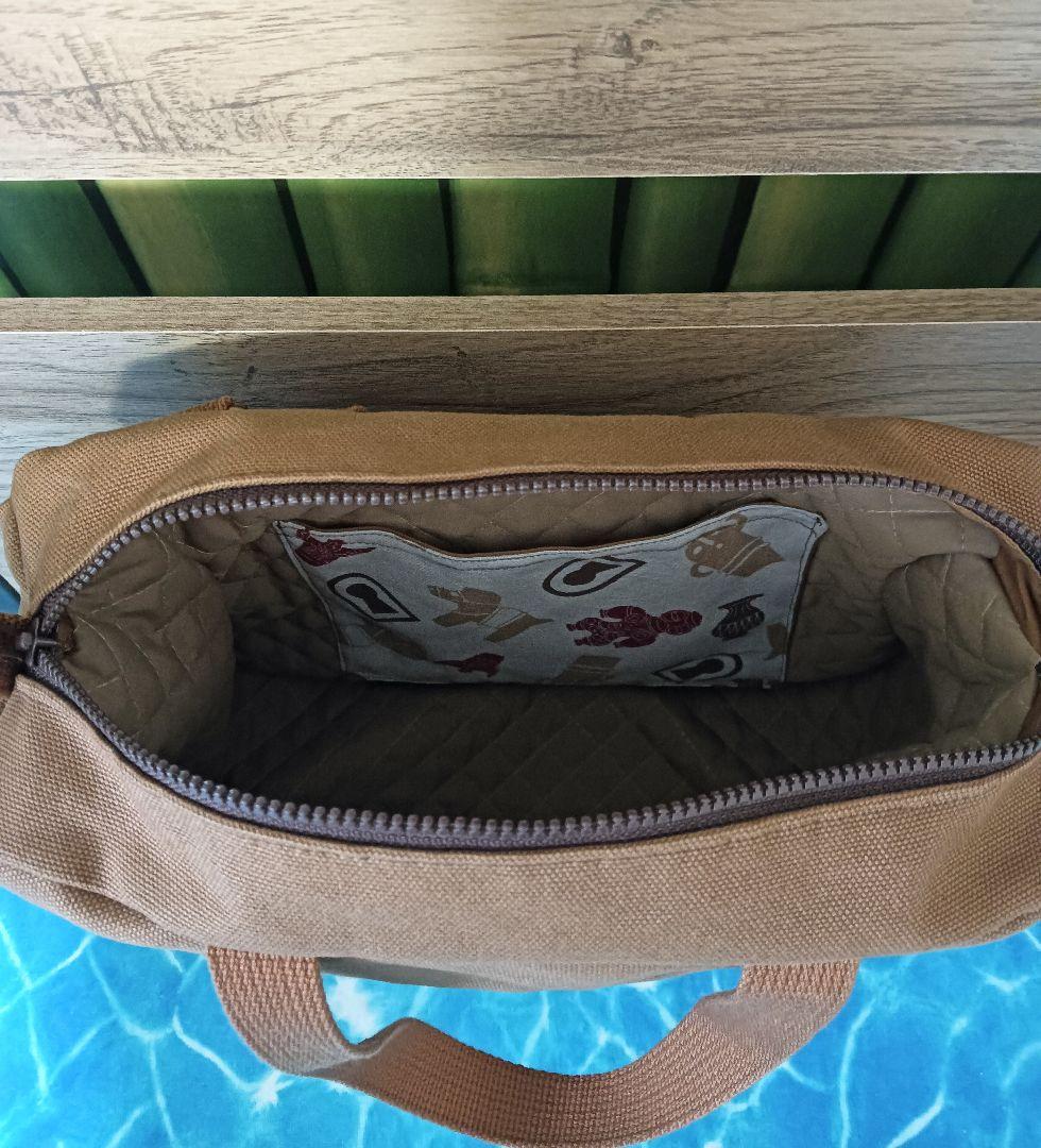 遮光器土偶　ショルダーバッグ　ポーチ　ハンドメイド　亀ヶ岡遺跡　しゃこちゃん