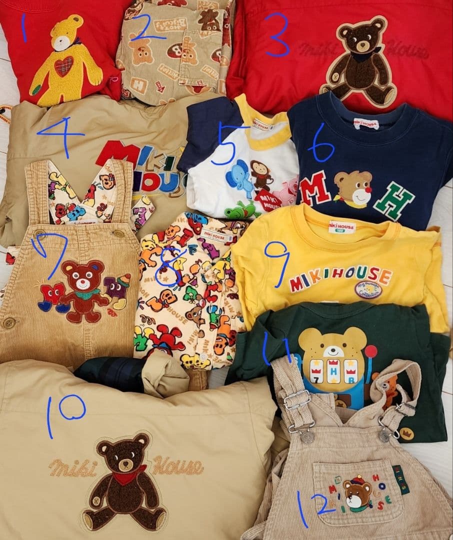 ミキハウス　100　まとめ売り