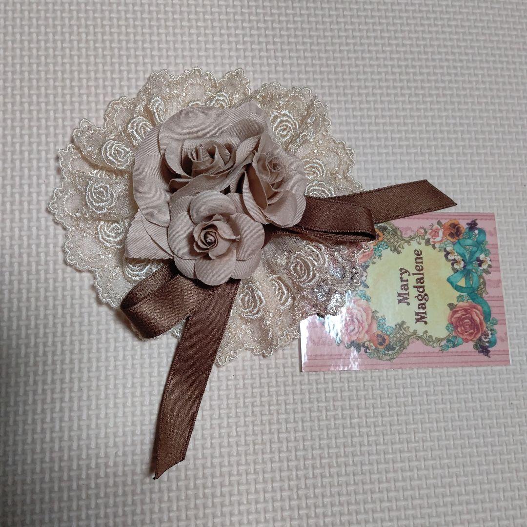 メアリーマグダレン　ロゼットヘッドドレス