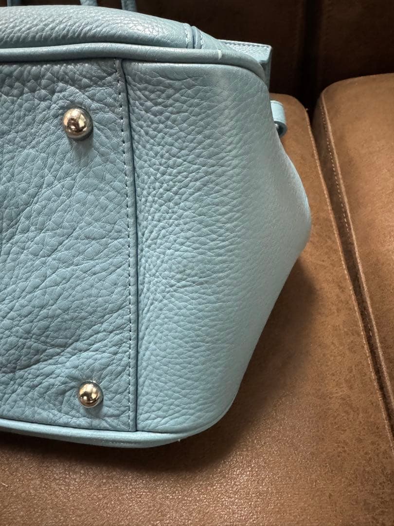 ペッレモルビダ 2way メイデンボヤージュ ボストンバッグ ブルー