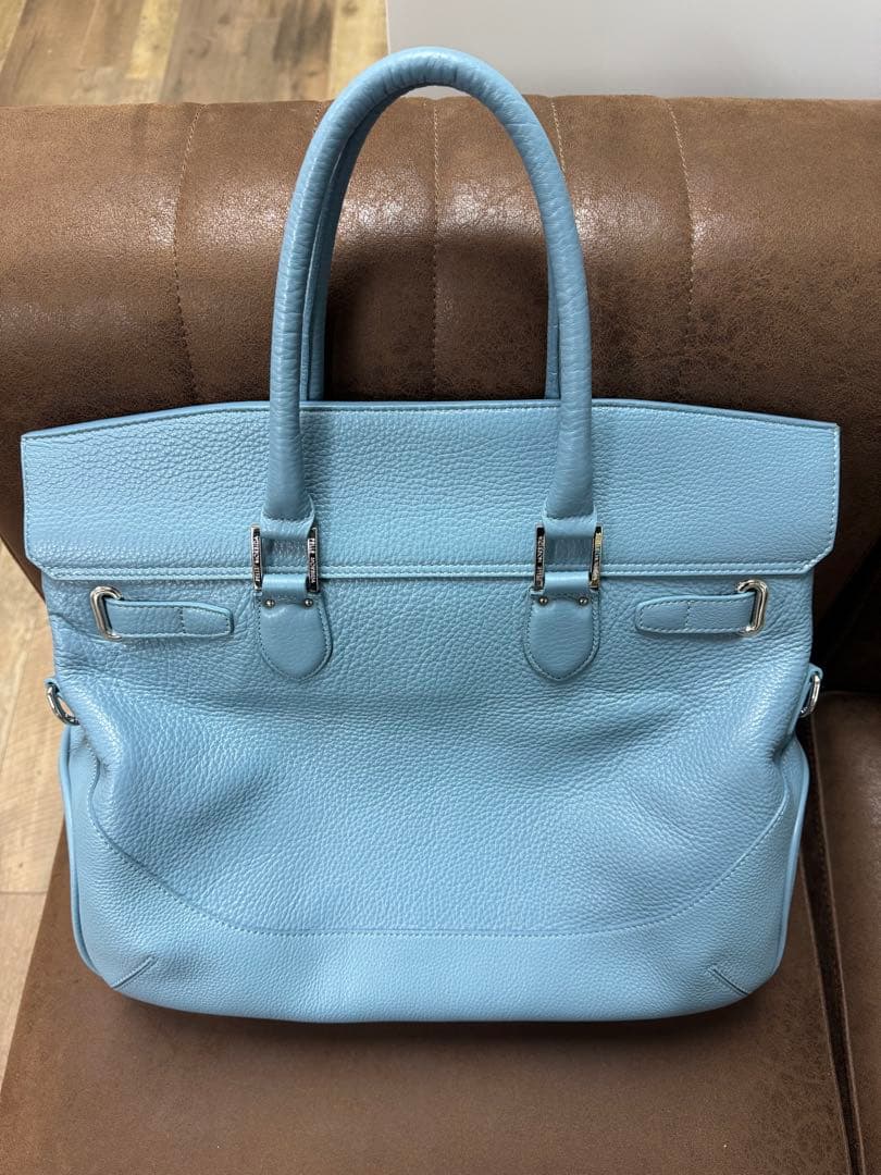 ペッレモルビダ 2way メイデンボヤージュ ボストンバッグ ブルー