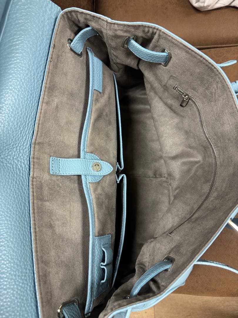 ペッレモルビダ 2way メイデンボヤージュ ボストンバッグ ブルー