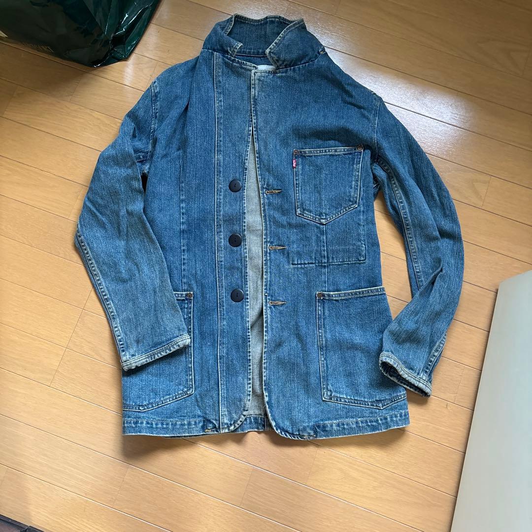 限定コラボ！Oki-ni×BEAMS×リーバイスデニムカバーオールM/オキニ別注