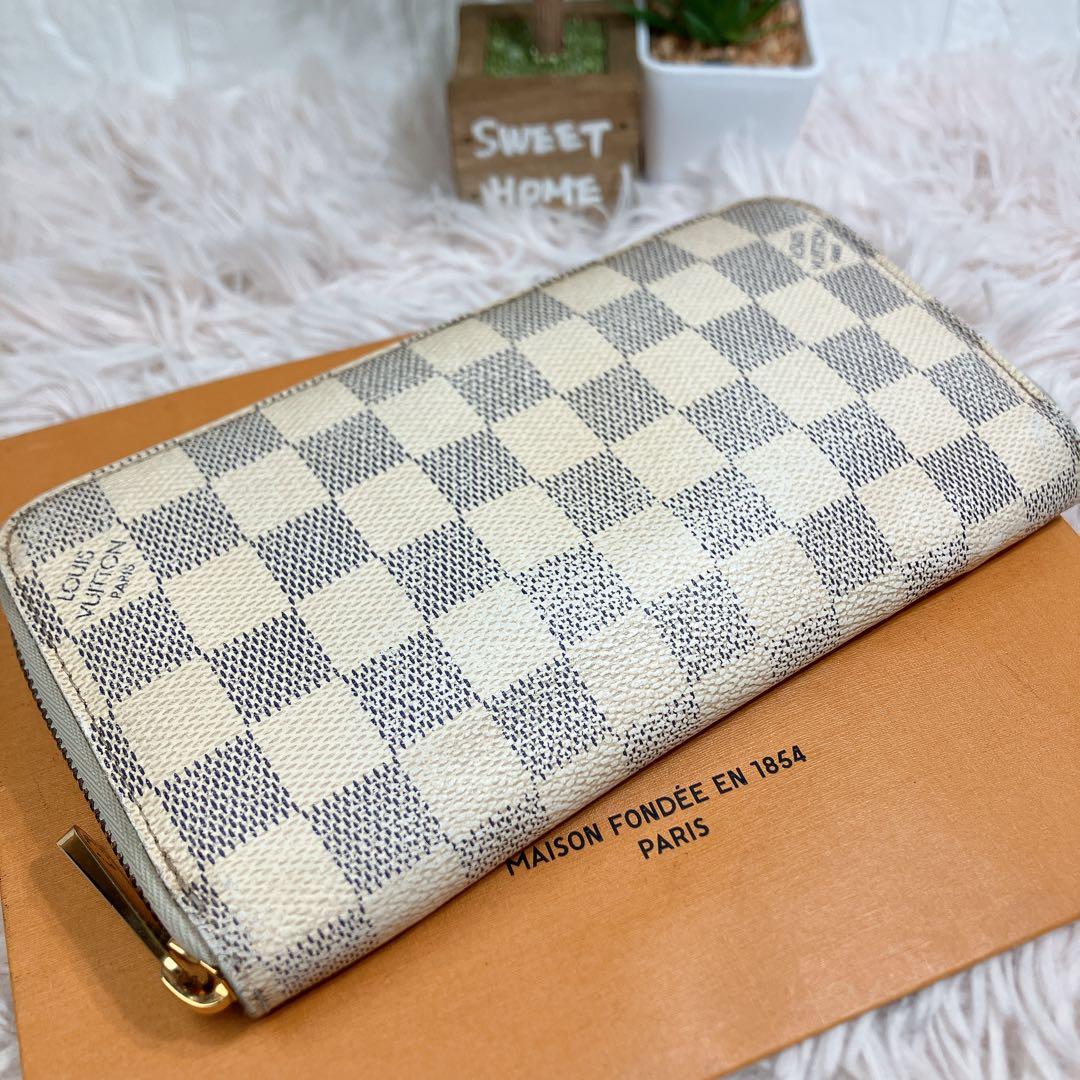 ルイヴィトン ダミエ アズール ジッピーウォレット ラウンドファスナー 長財布