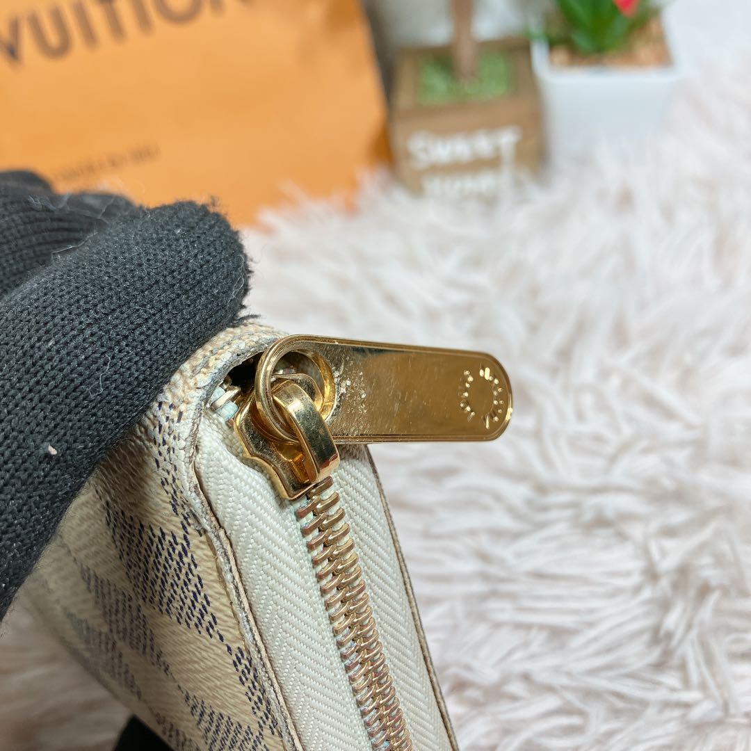 ルイヴィトン ダミエ アズール ジッピーウォレット ラウンドファスナー 長財布