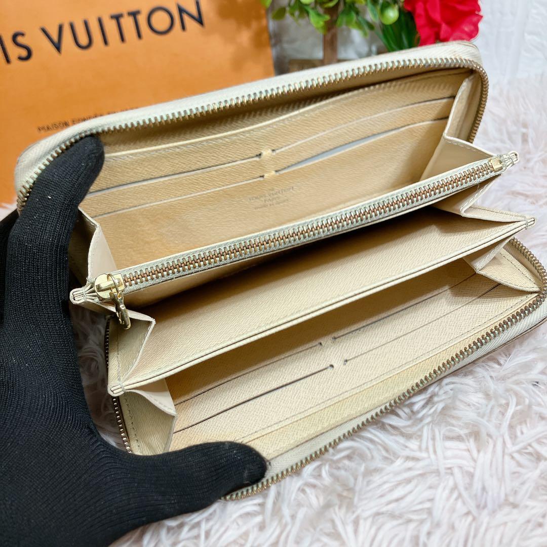 ルイヴィトン ダミエ アズール ジッピーウォレット ラウンドファスナー 長財布