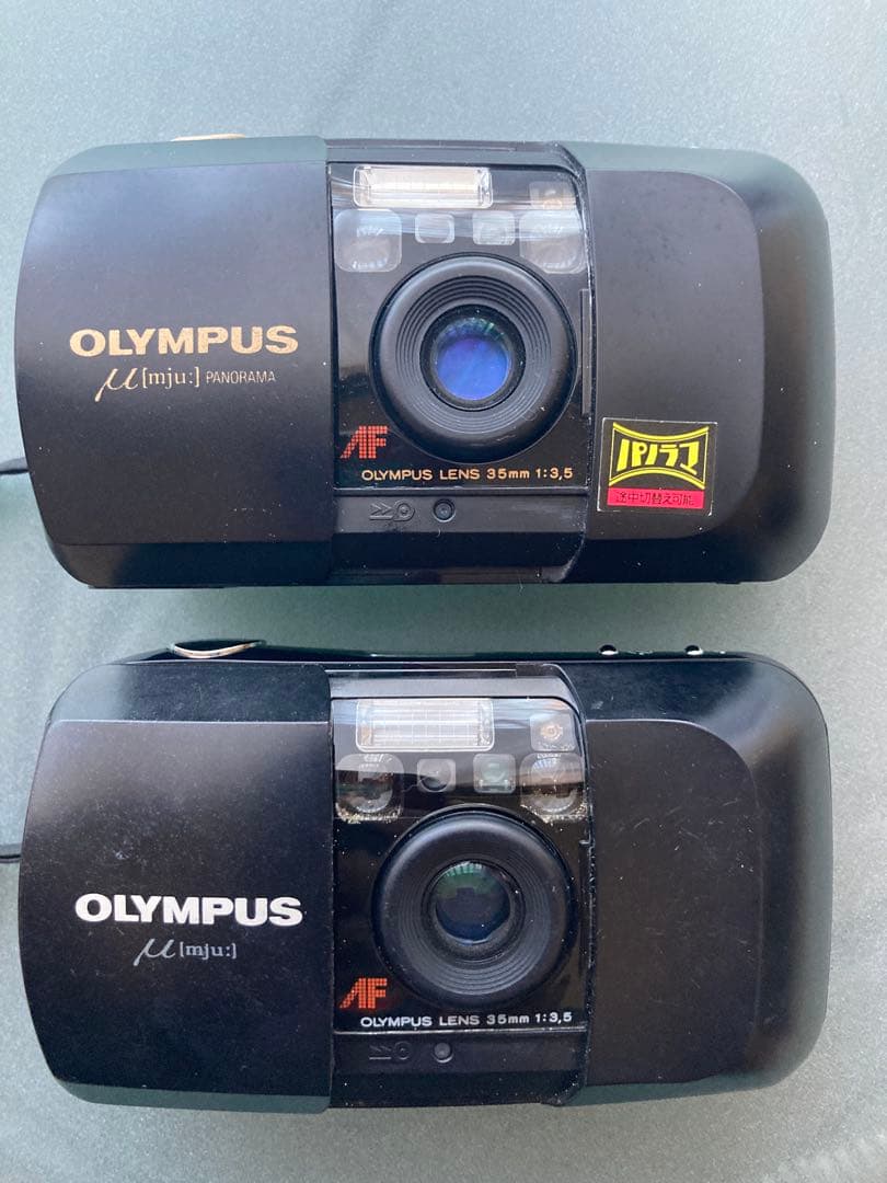 OLYMPUS μ[mju:]のパノラマとノーマルの2台セット