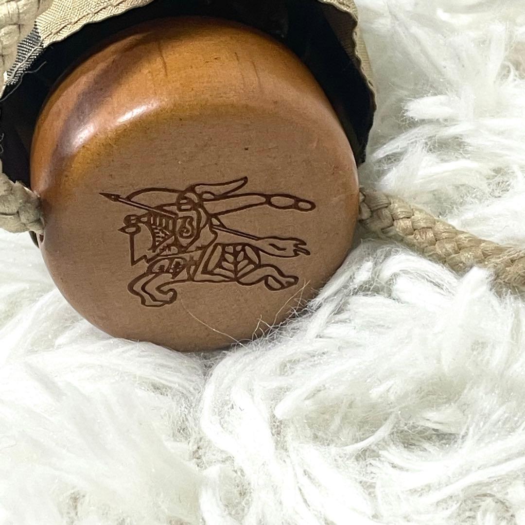 美品　BURBERRY チェック柄 イギリス製　折りたたみ傘