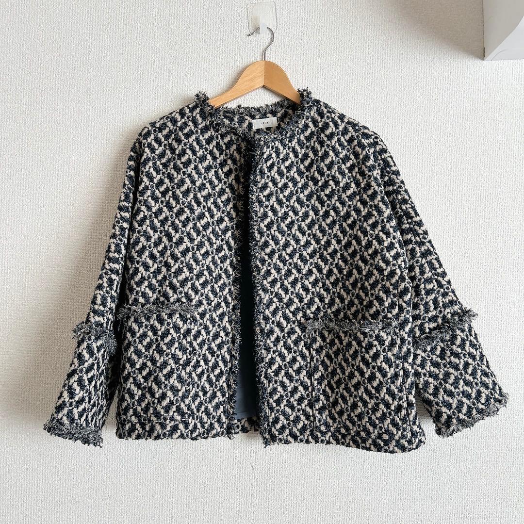 イエナ　＆NAVY GIOLICAジャガードジャケット