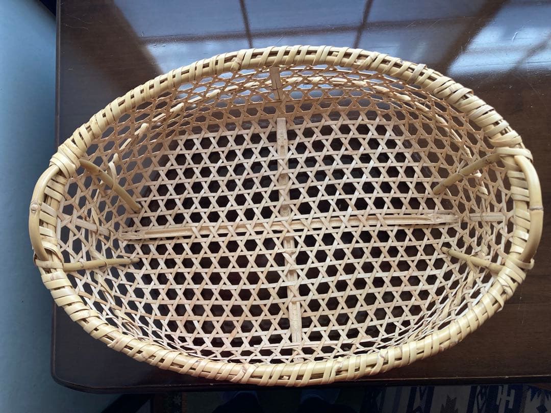 青森 根曲竹 りんごかご