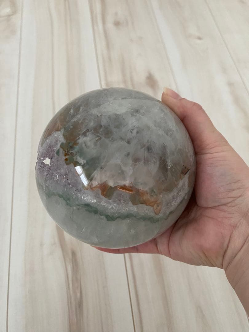 アメジスト　笑口　グリーン