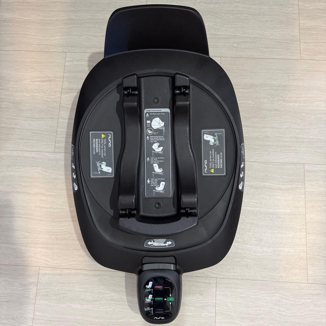 【極美品】現行モデルnuna ヌナトラベルシステムセット　pipa next