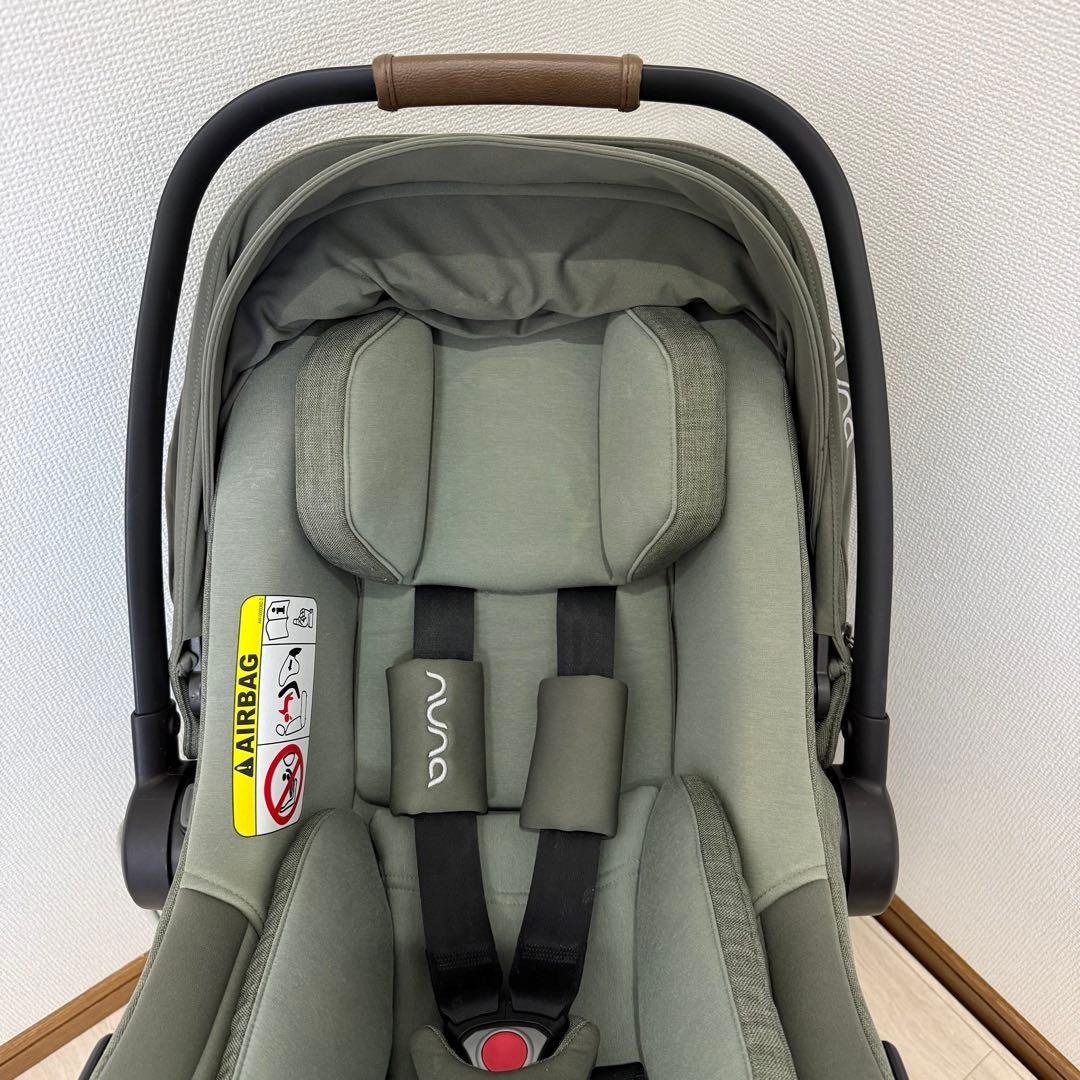 【極美品】現行モデルnuna ヌナトラベルシステムセット　pipa next