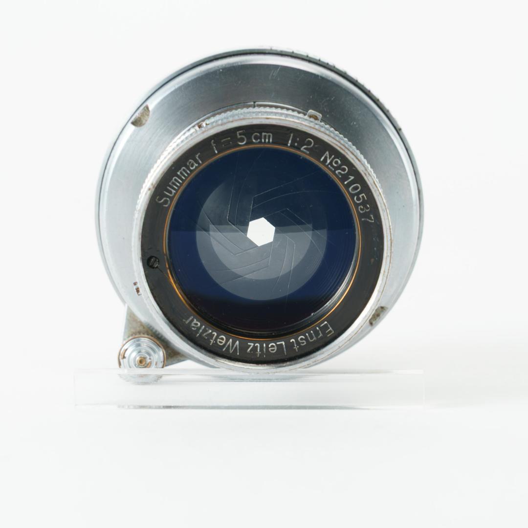 山崎ズマール！Leica Bluecoted Summar 50mm F2